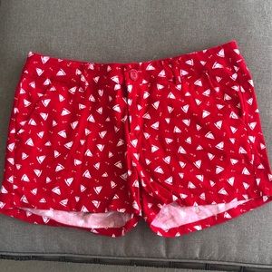 Red boat short
